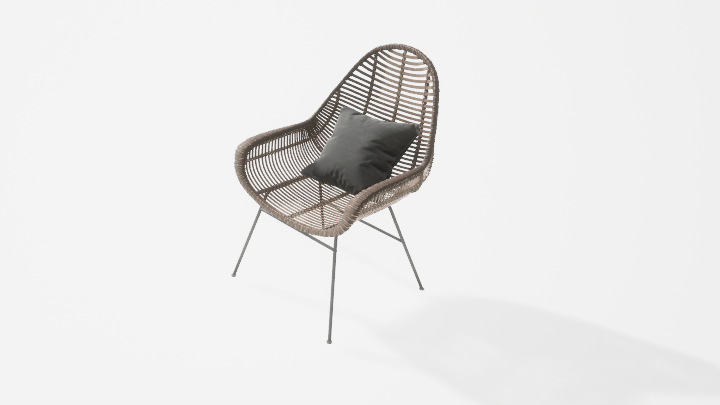 渲染模型_椅子3836