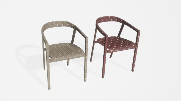 渲染模型_椅子3850