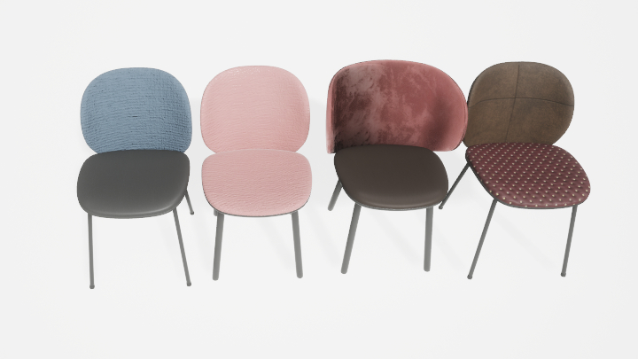 渲染模型_椅子3856