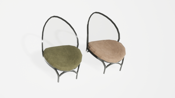 渲染模型_椅子3858