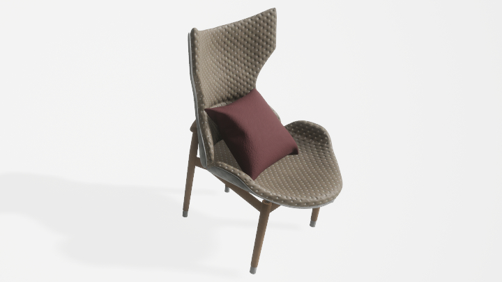 渲染模型_椅子3868