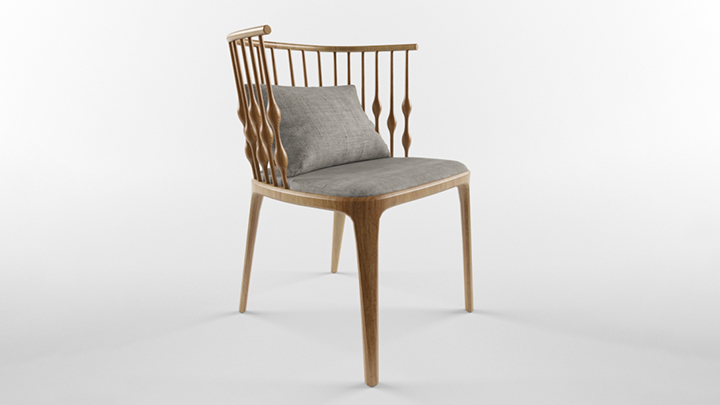 渲染模型_椅子3897