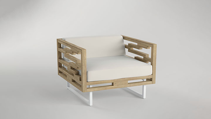 渲染模型_椅子3904