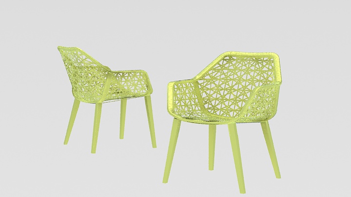 渲染模型_椅子3932