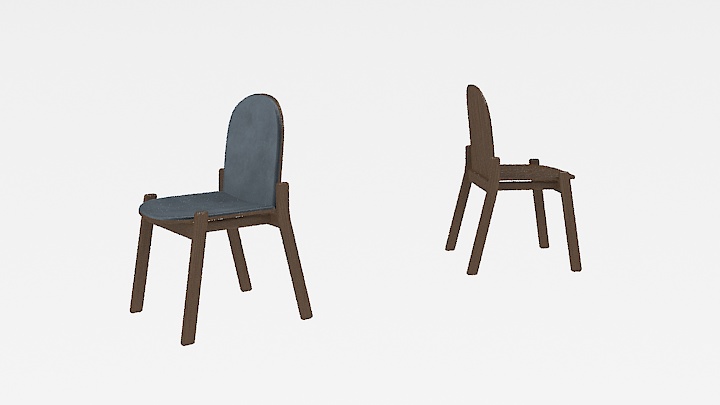 渲染模型_椅子3935