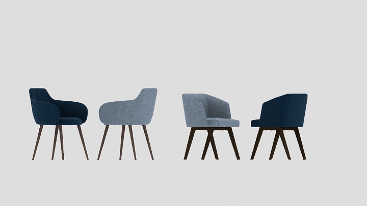 渲染模型_椅子3960