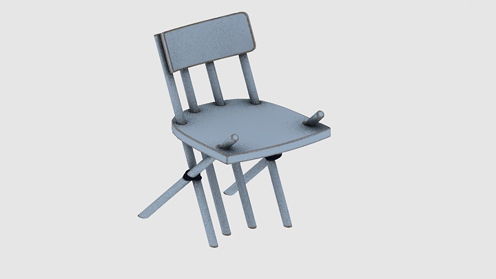 渲染模型_椅子3988