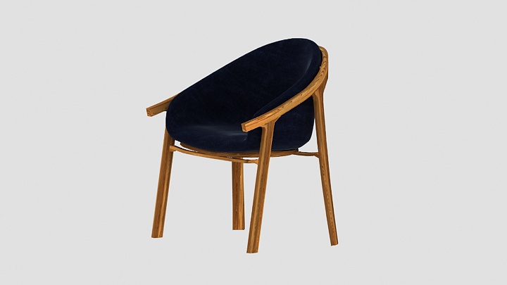 渲染模型_椅子3990