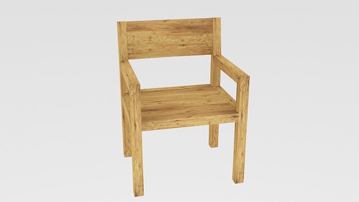 渲染模型_椅子4004
