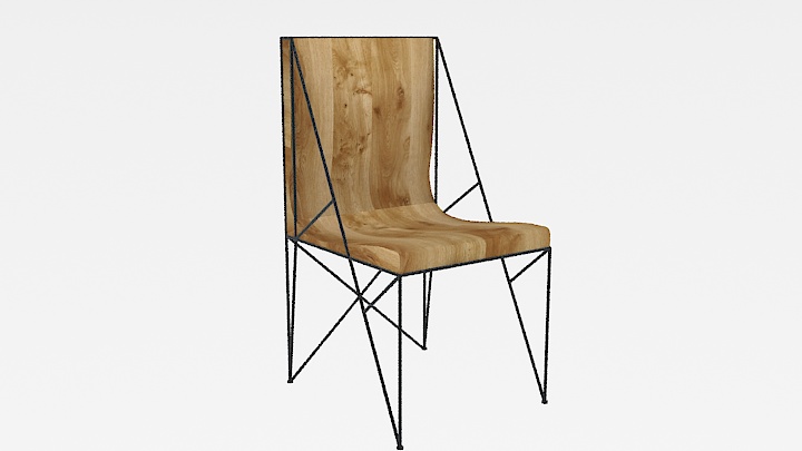 渲染模型_椅子4015