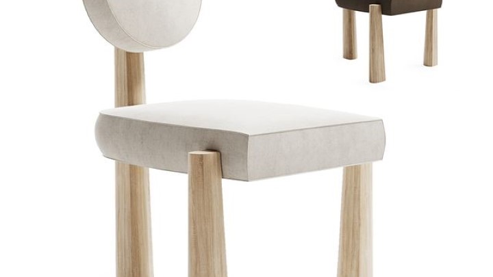 渲染模型_椅子4030