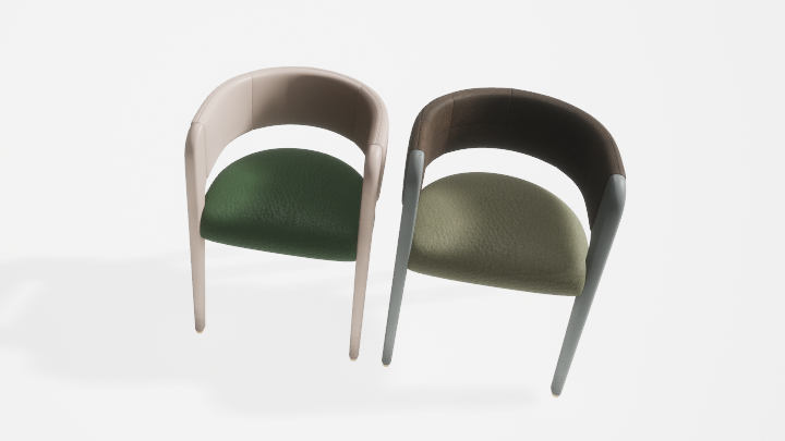 渲染模型_椅子4099