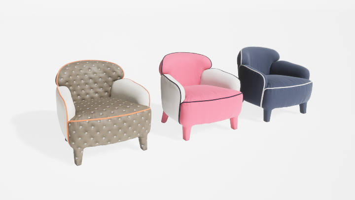 渲染模型_椅子4159