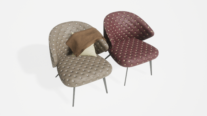 渲染模型_椅子4180