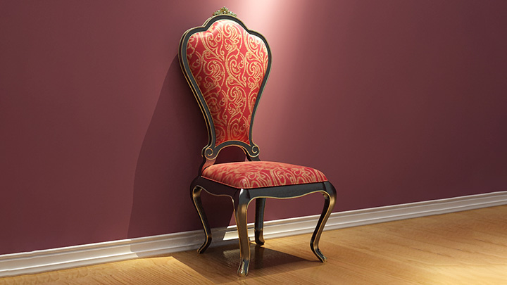 渲染模型_椅子4195