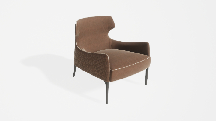 渲染模型_椅子4251