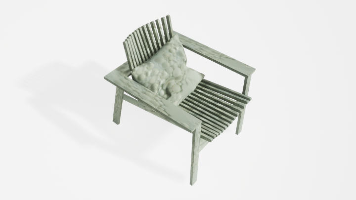 渲染模型_椅子4287