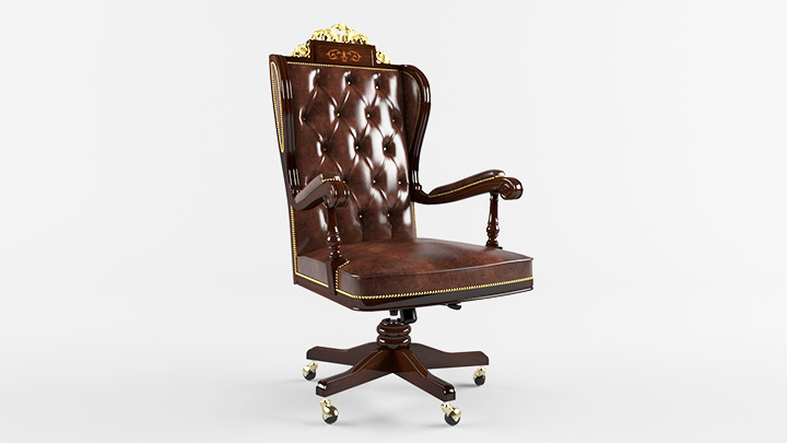 渲染模型_椅子4376