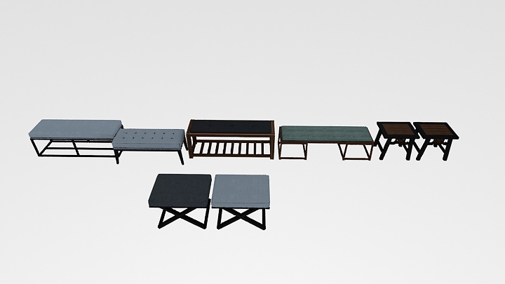 渲染模型_椅子4380