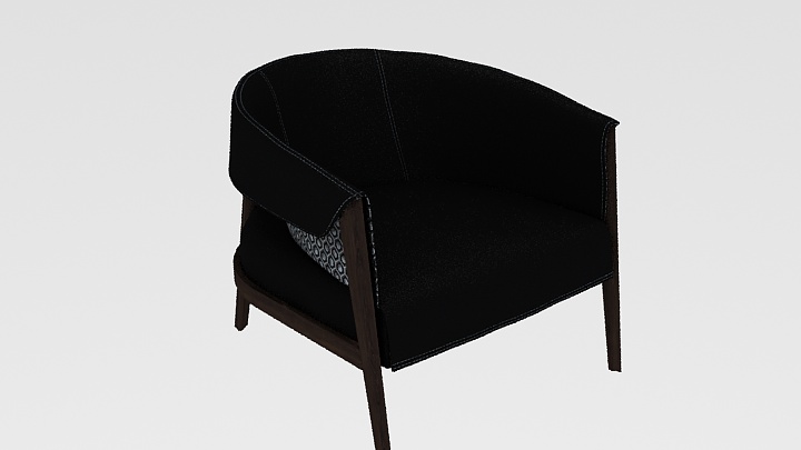 渲染模型_椅子4390