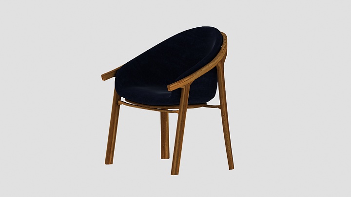 渲染模型_椅子4437