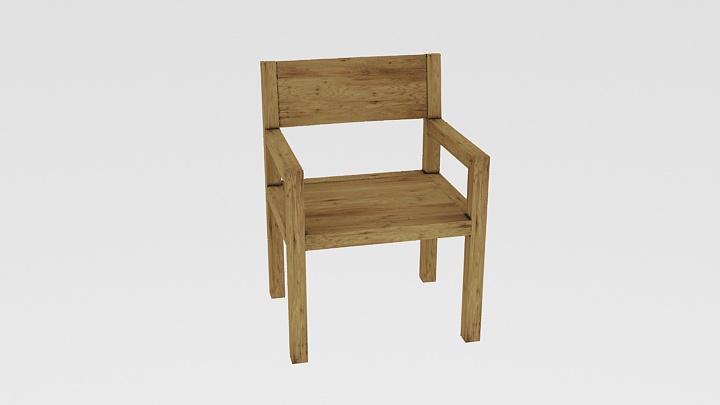 渲染模型_椅子4451