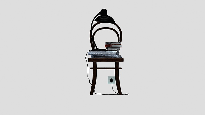 渲染模型_椅子4452