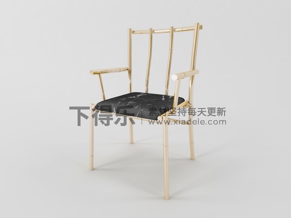 渲染模型_椅子4454