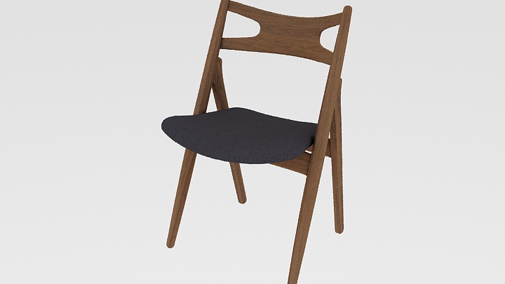 渲染模型_椅子4458