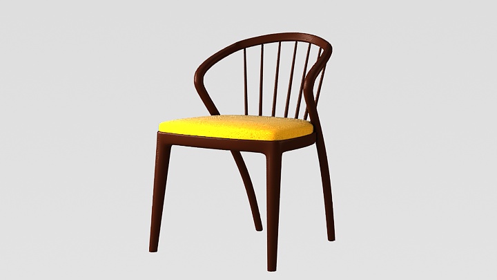 渲染模型_椅子4495