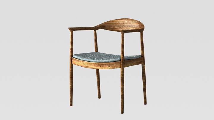 渲染模型_椅子4498