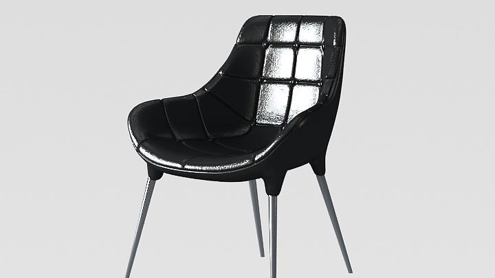 渲染模型_椅子4499