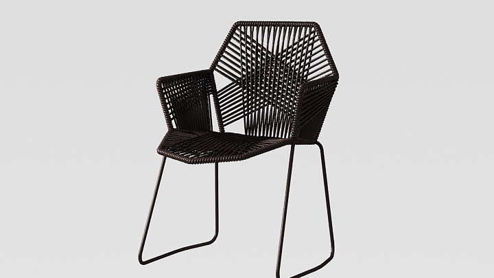 渲染模型_椅子4504