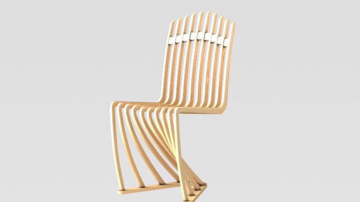 渲染模型_椅子4509