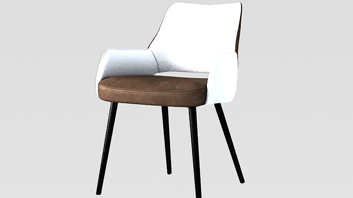 渲染模型_椅子4512