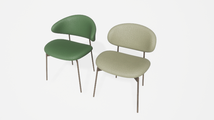 渲染模型_椅子4566