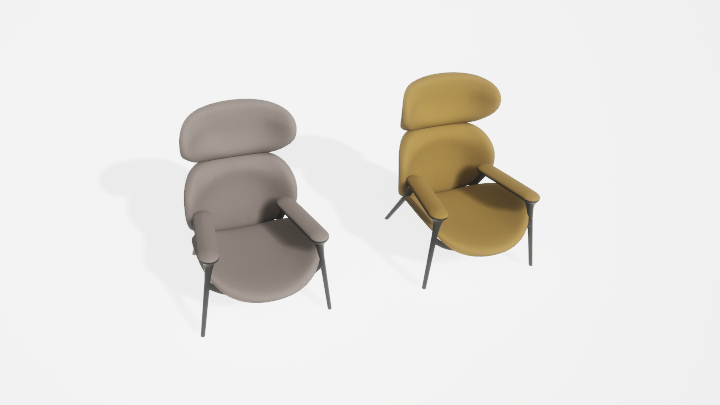 渲染模型_椅子4573