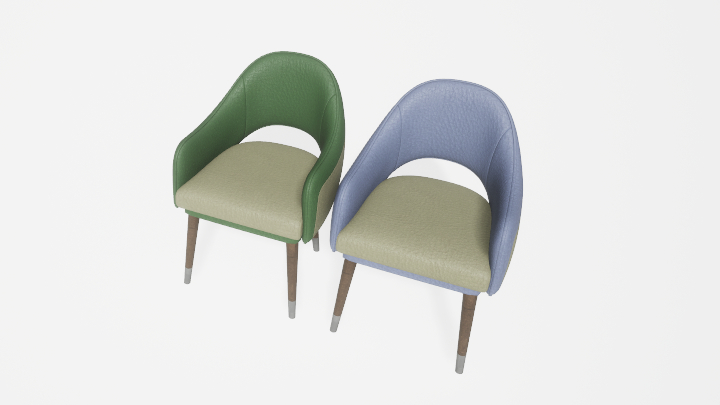 渲染模型_椅子4574