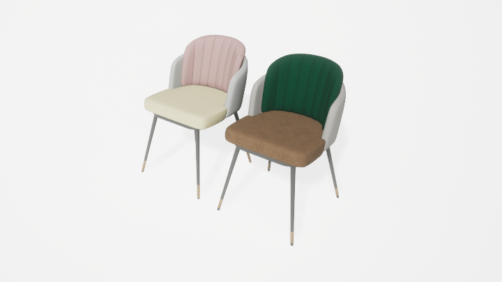 渲染模型_椅子4646