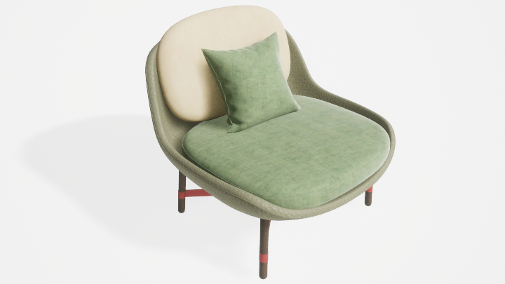 渲染模型_椅子4649