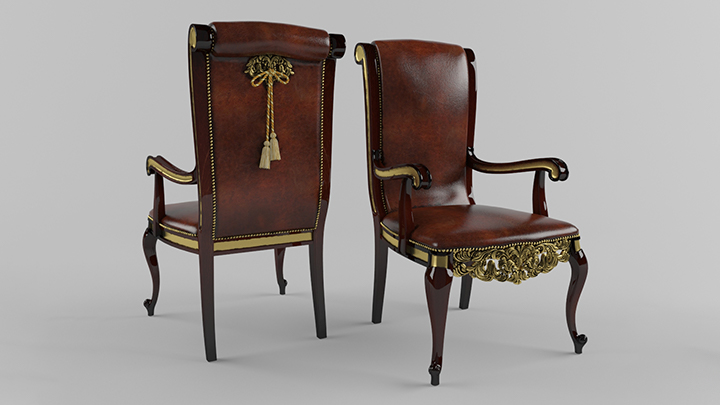 渲染模型_椅子4660