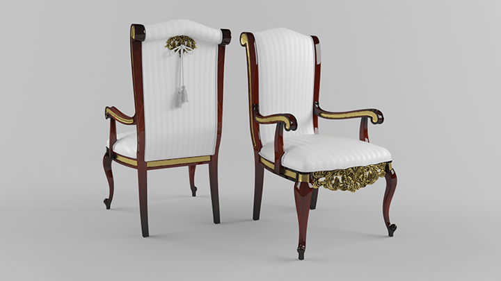 渲染模型_椅子4661