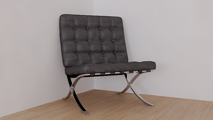 渲染模型_椅子4665