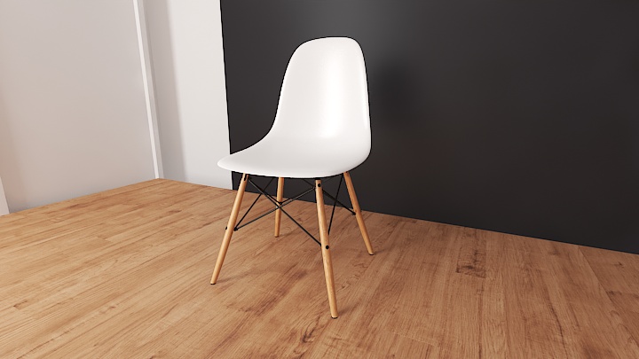 渲染模型_椅子4666