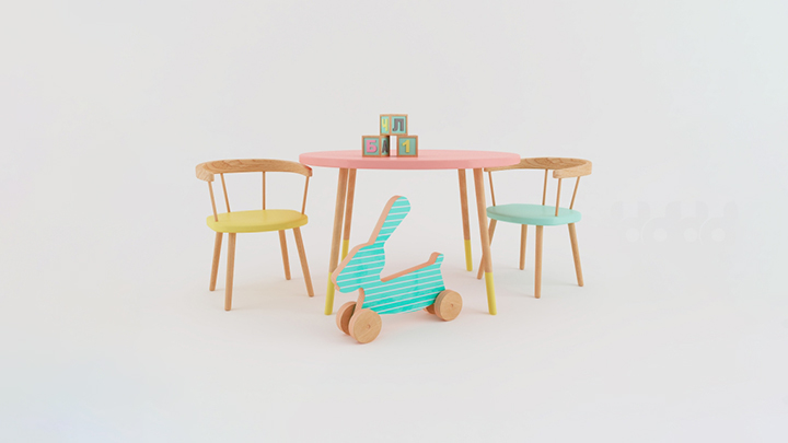 渲染模型_椅子4708