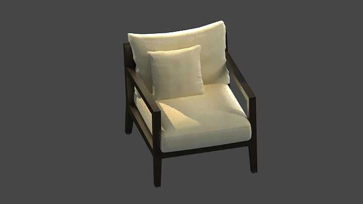 渲染模型_椅子4798