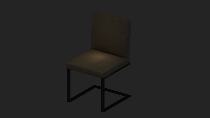 渲染模型_椅子4804