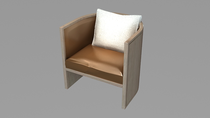 渲染模型_椅子4809