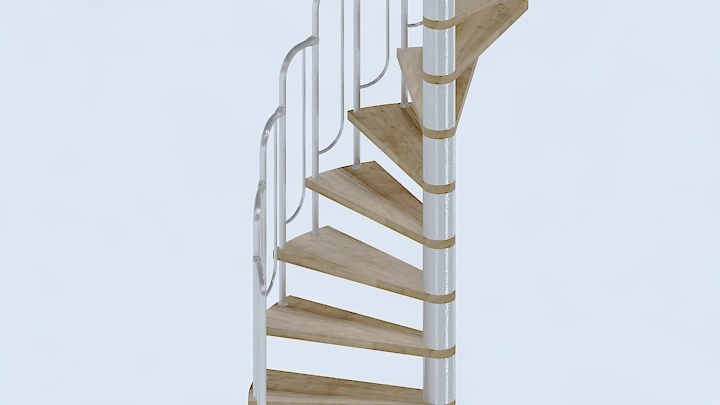 渲染模型_楼梯158