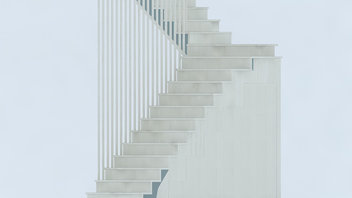 渲染模型_楼梯168